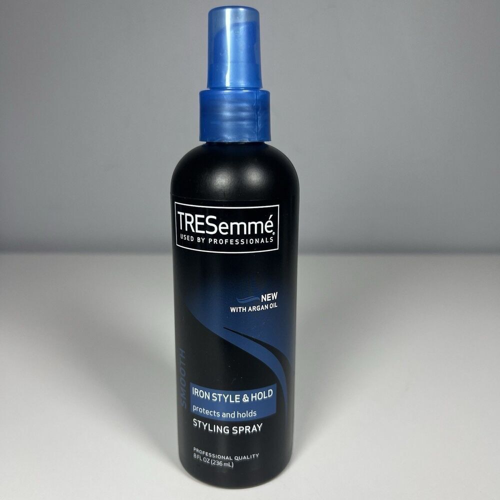 TRESemmé Smooth Iron Style & Hold Styling Spray 8 Fl Oz Protects & Holds HTF